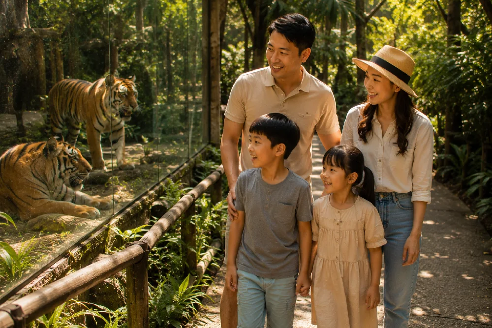 Top Attractions at Tiger Topia Sriracha Zoo